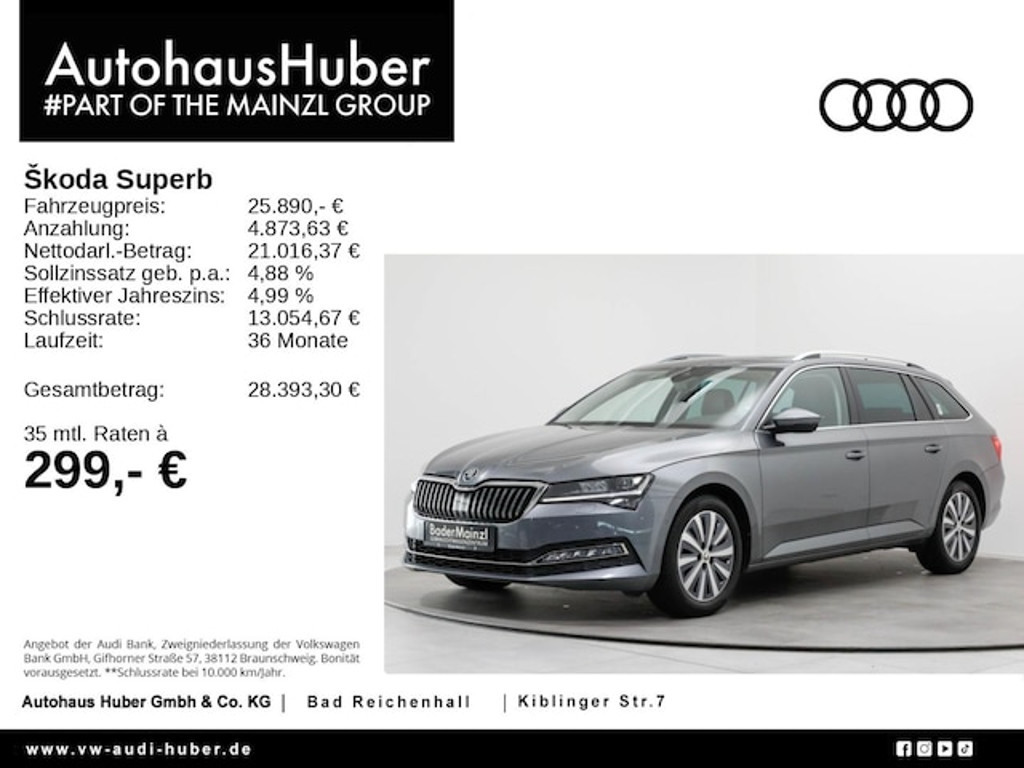 Skoda Superb Style Combi 2.0 TDI Style