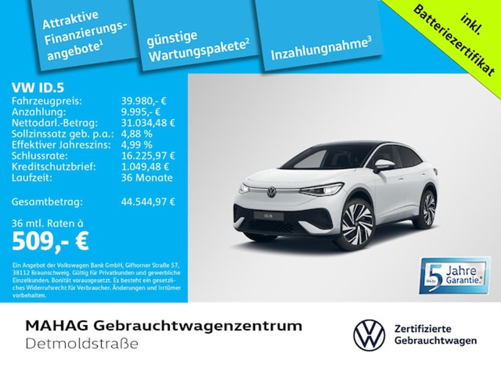 Volkswagen ID.5 IQ.Drive Pro