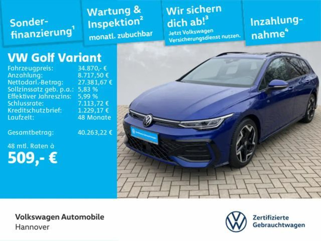 Volkswagen Golf DSG Variant R-Line Golf VIII 1.5 eTSI