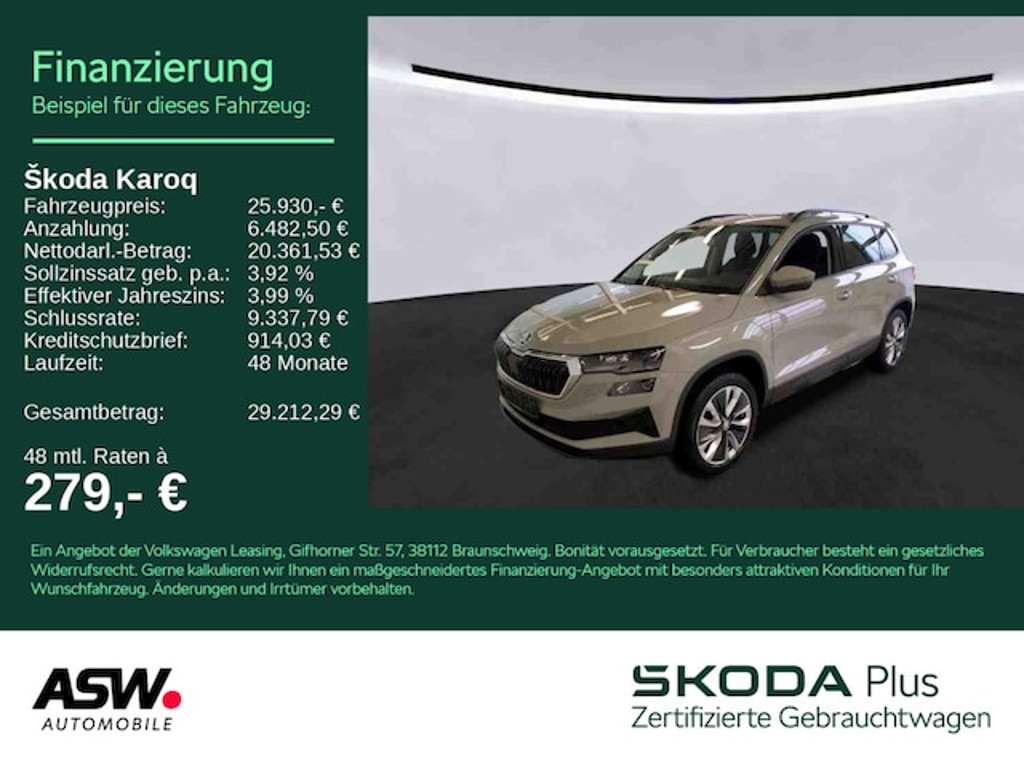 Skoda Karoq Style Style
