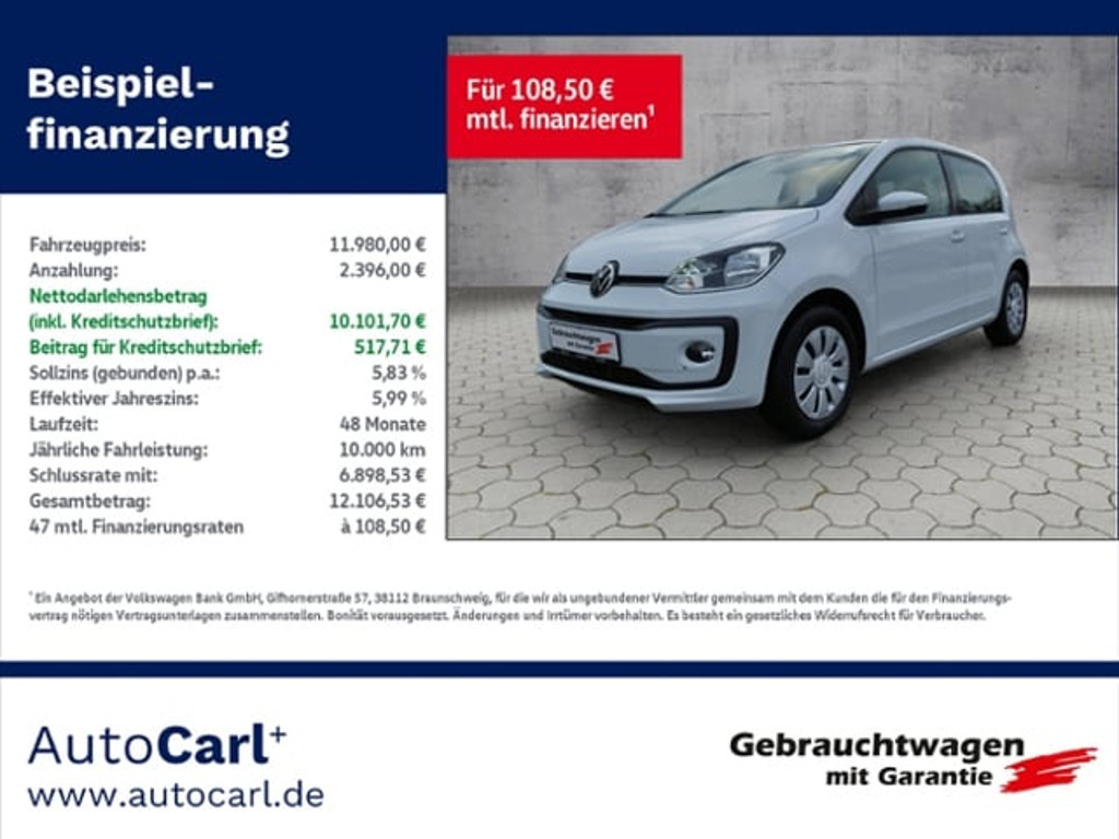 Volkswagen up! Move up! Move