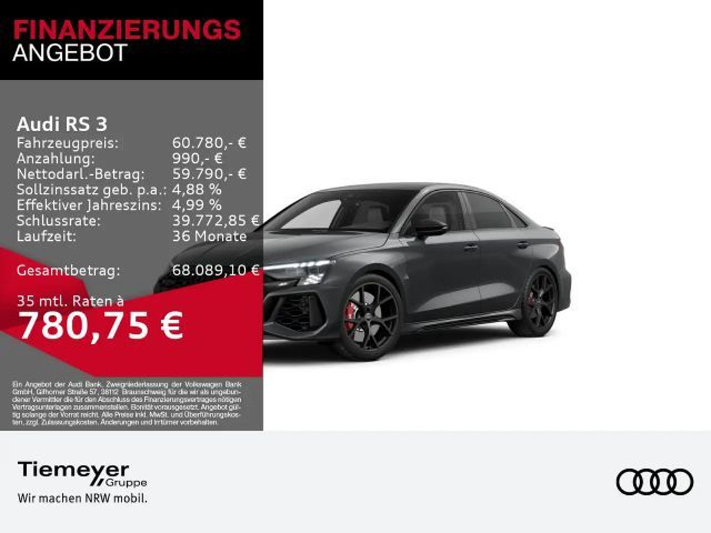 Audi RS3 Sedan Quattro