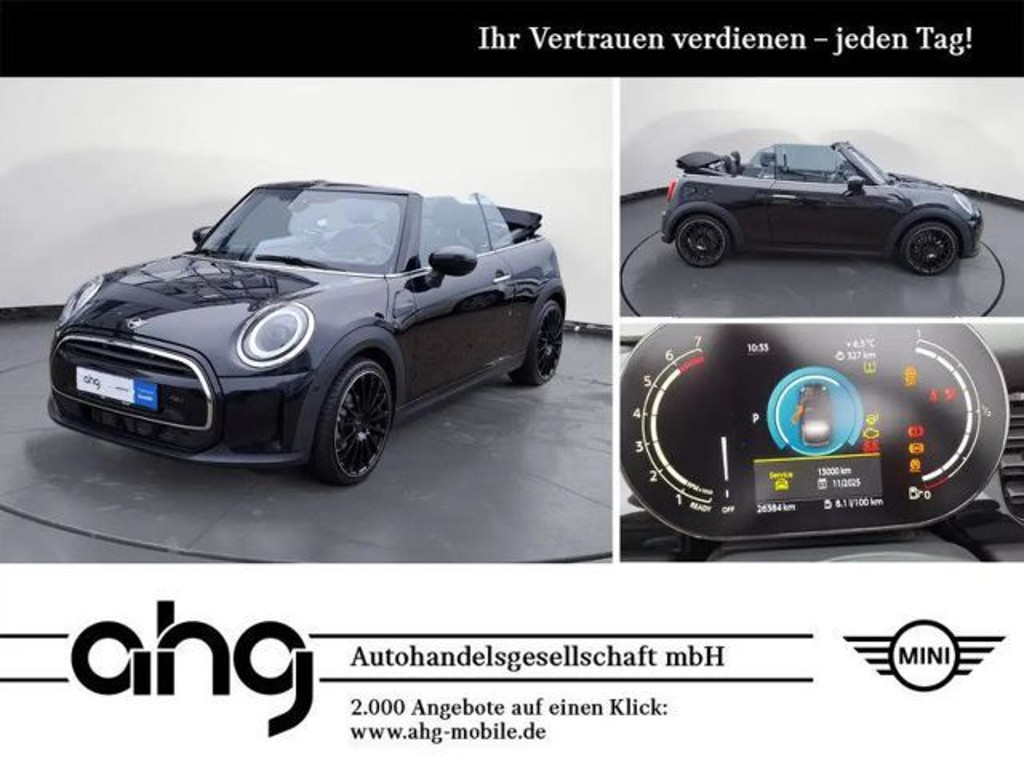 Mini Cooper Cabrio Rückkamera Head-Up Navi Multidispl