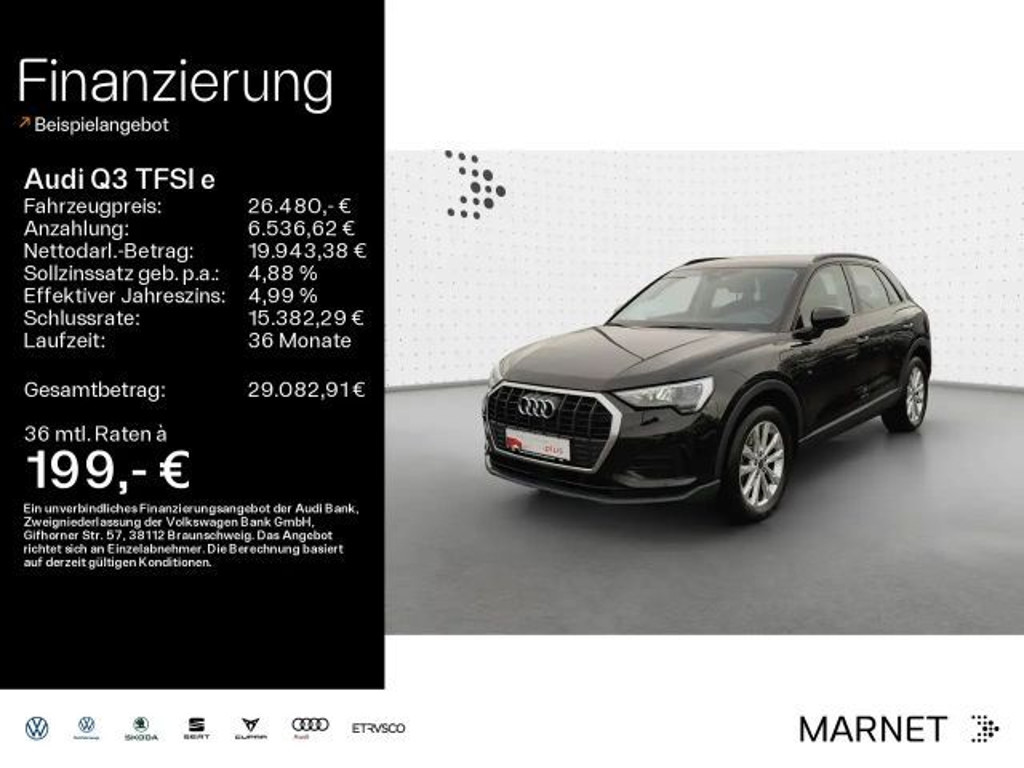 Audi Q3 45*Navi*Alu*PDC*Virtual Cockkpit*Kamer