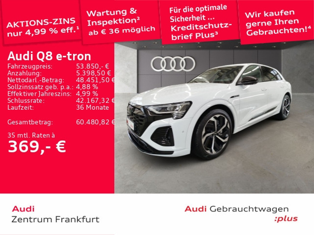 Audi Q8 e-tron Quattro S-Line 55