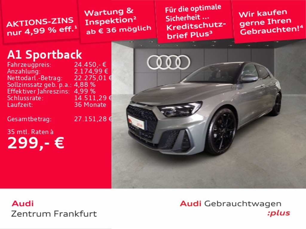 Audi A1 Sportback S-Line S-Tronic 30 TFSI