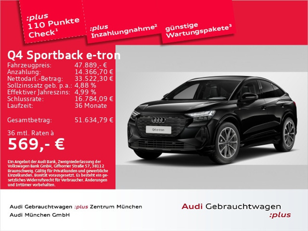 Audi Q4 e-tron Sportback