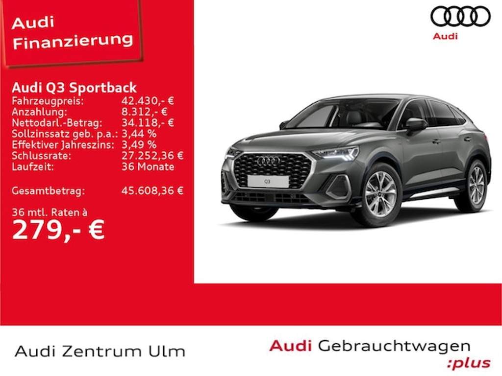 Audi Q3 Sportback S-Line S-Tronic 35 TDI