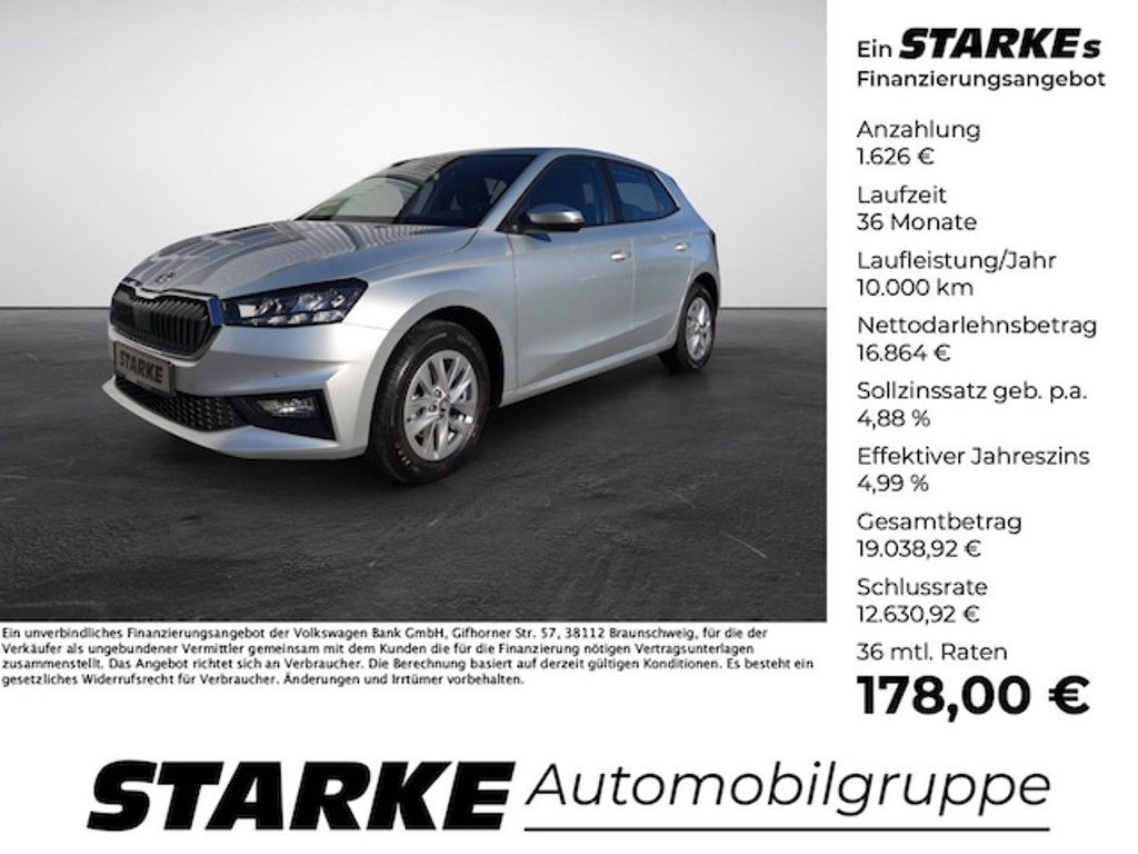 Skoda Fabia 1.0 TSI Selection