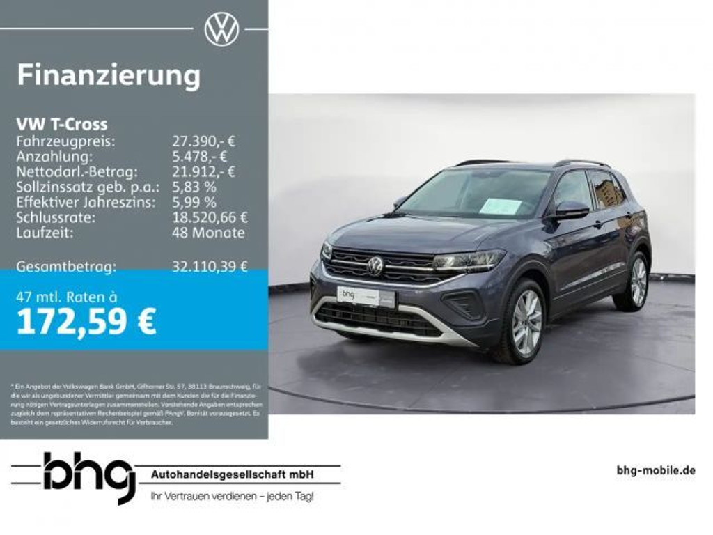 Volkswagen T-Cross DSG Life 1.5 TSI ACT