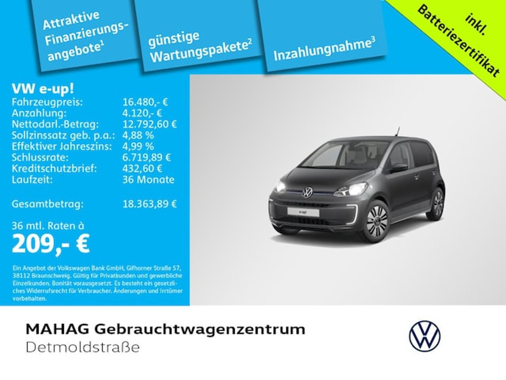 Volkswagen e-up! Style