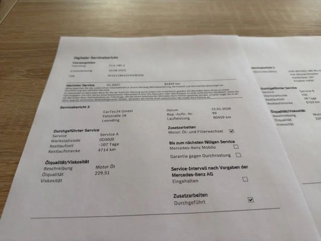 Mercedes-Benz CLA-Klasse