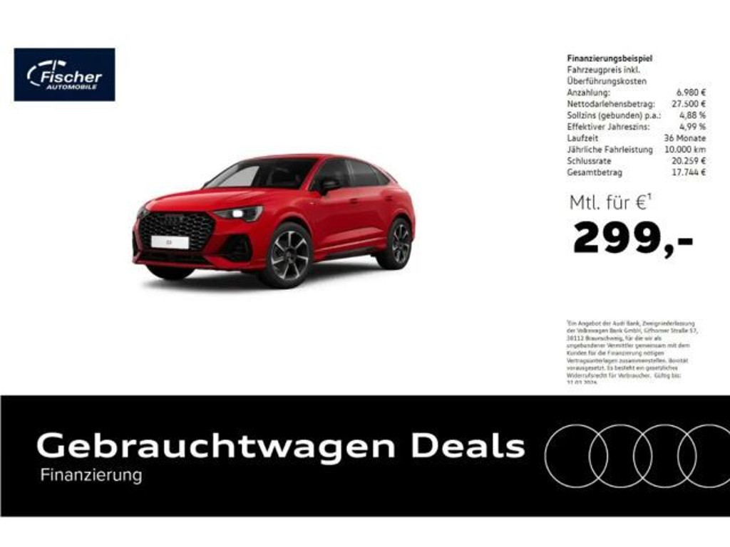 Audi Q3 Sportback S-Line 35 TFSI