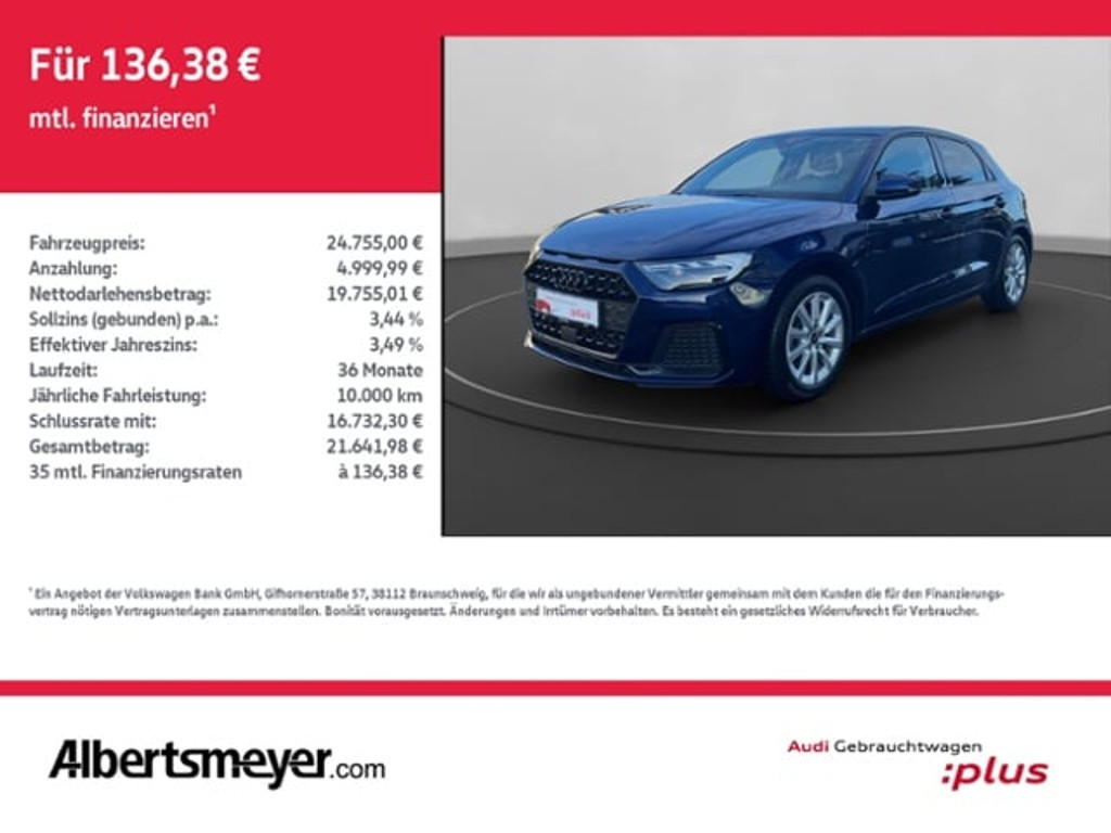 Audi A1 Sportback 30 TFSI