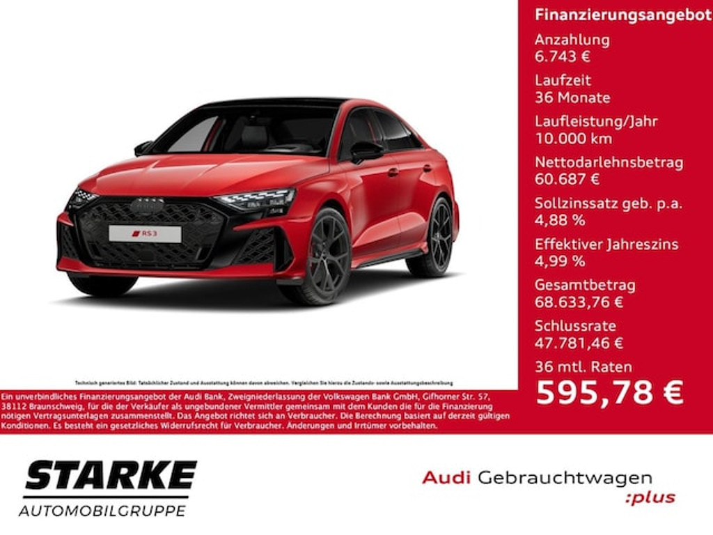 Audi RS3 Sedan Quattro S-Tronic