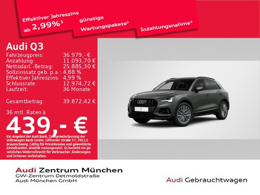 Audi Q3 S-Tronic 35 TFSI
