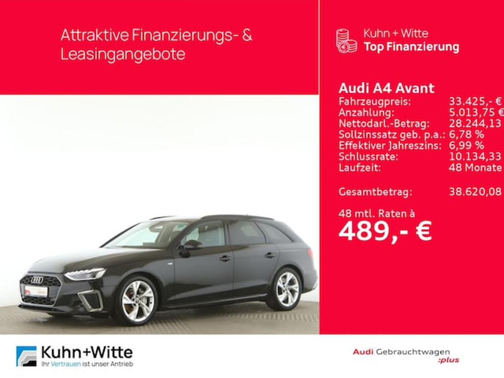 Audi A4 Avant S-Tronic 40 TDI