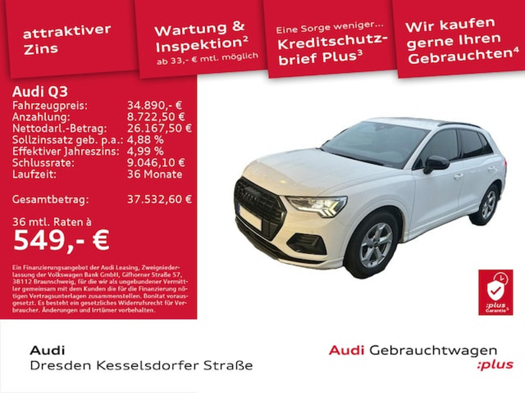 Audi Q3 S-Tronic 35 TDI