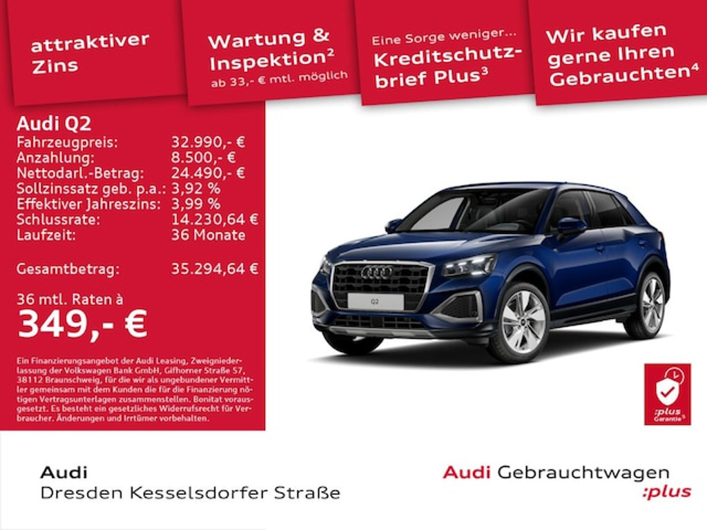 Audi Q2 S-Tronic 35 TDI