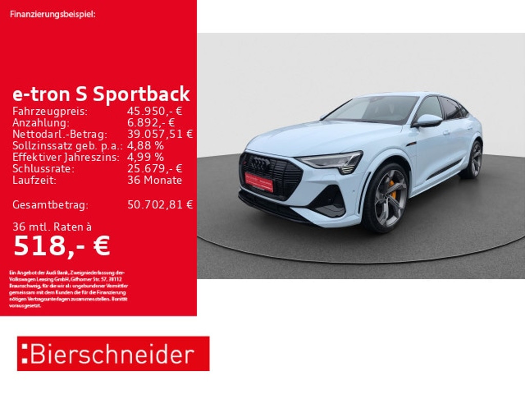 Audi e-tron Sportback Quattro