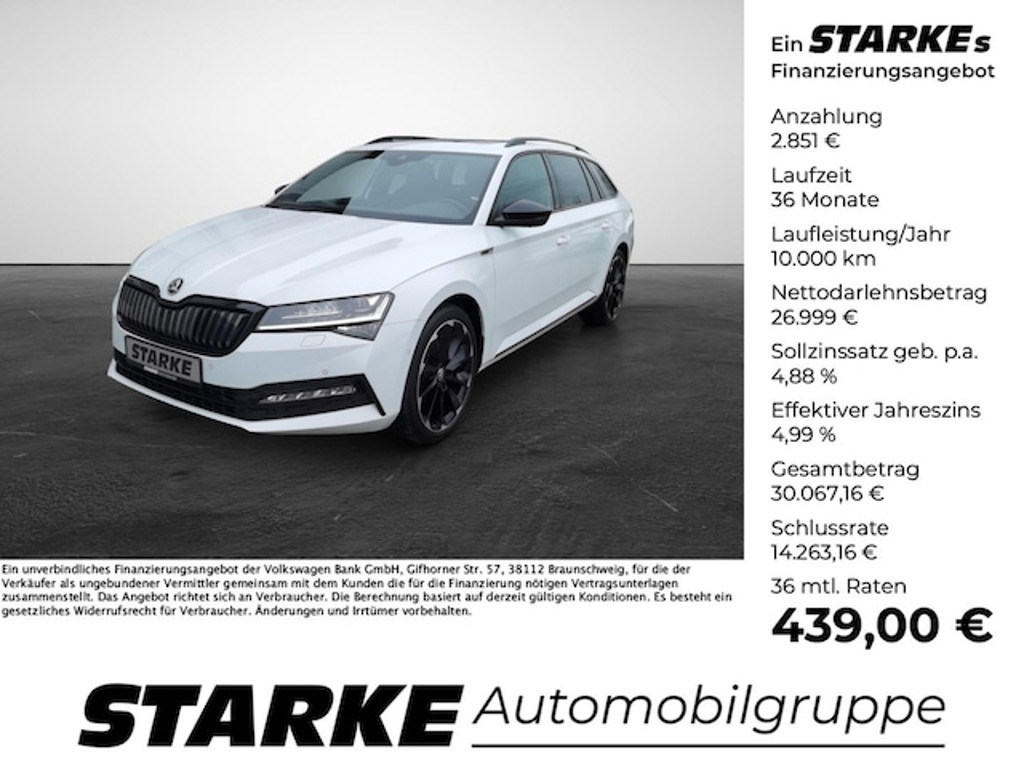 Skoda Superb Combi Sportline iV 1.4 TSI