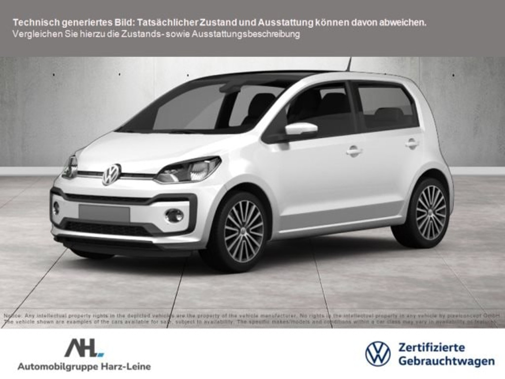 Volkswagen up! 1.0 Cliamtronic GRA RFK PDC hinten SHZ