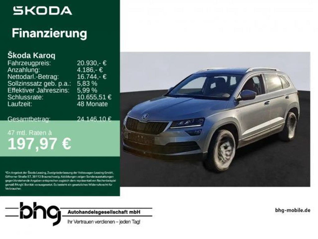 Skoda Karoq Clever 2.0 TDI