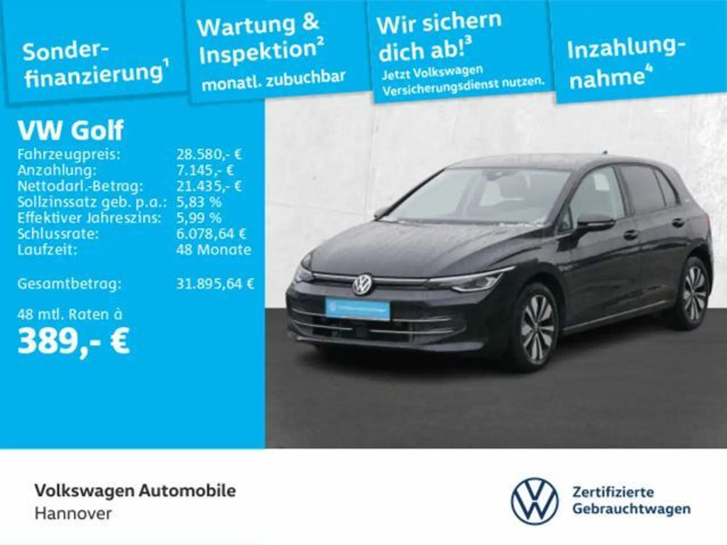 Volkswagen Golf DSG Golf VIII 2.0 TDI