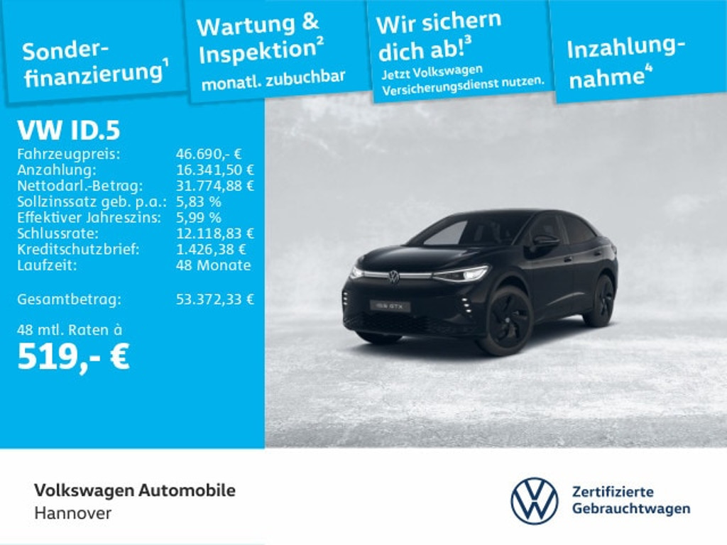 Volkswagen ID.5 IQ.Drive GTX
