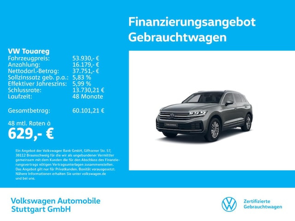 Volkswagen Touareg 3.0 V6 TDI Elegance Elegance