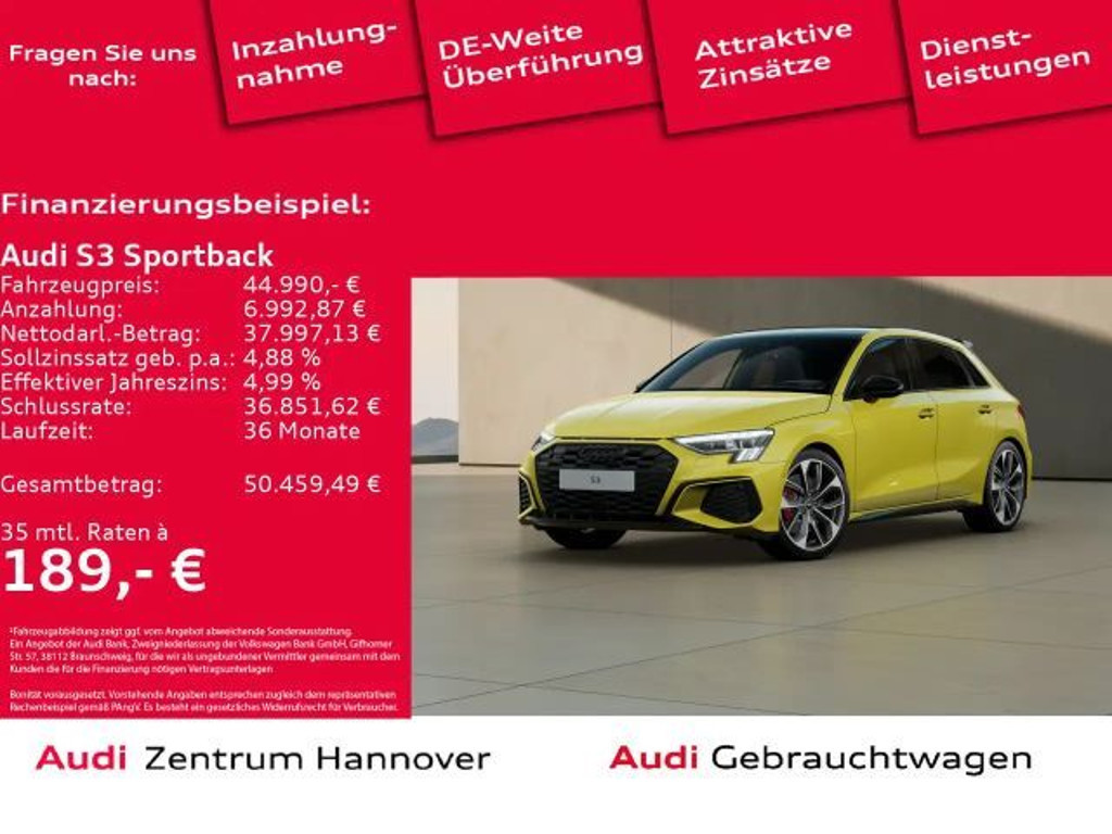 Audi S3 Sedan Quattro 2.0 TFSI