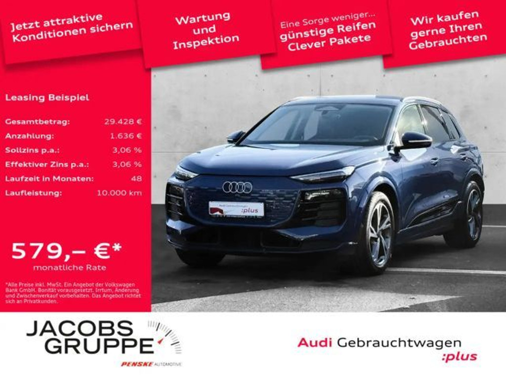 Audi Q6 e-tron Matrix/ACC/Navi/Top View/Sportsitze