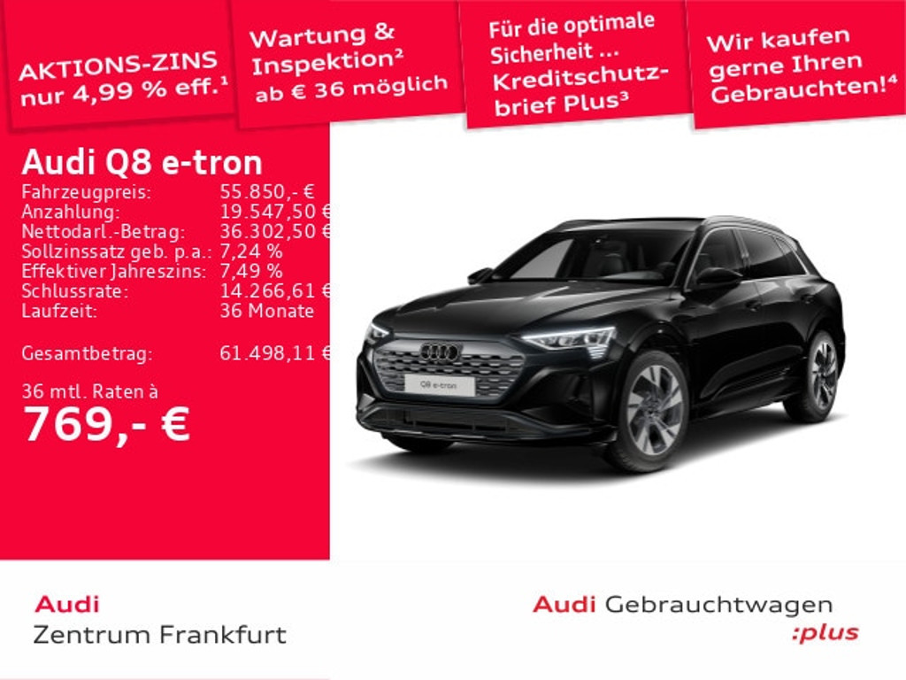 Audi Q8 e-tron Quattro 55