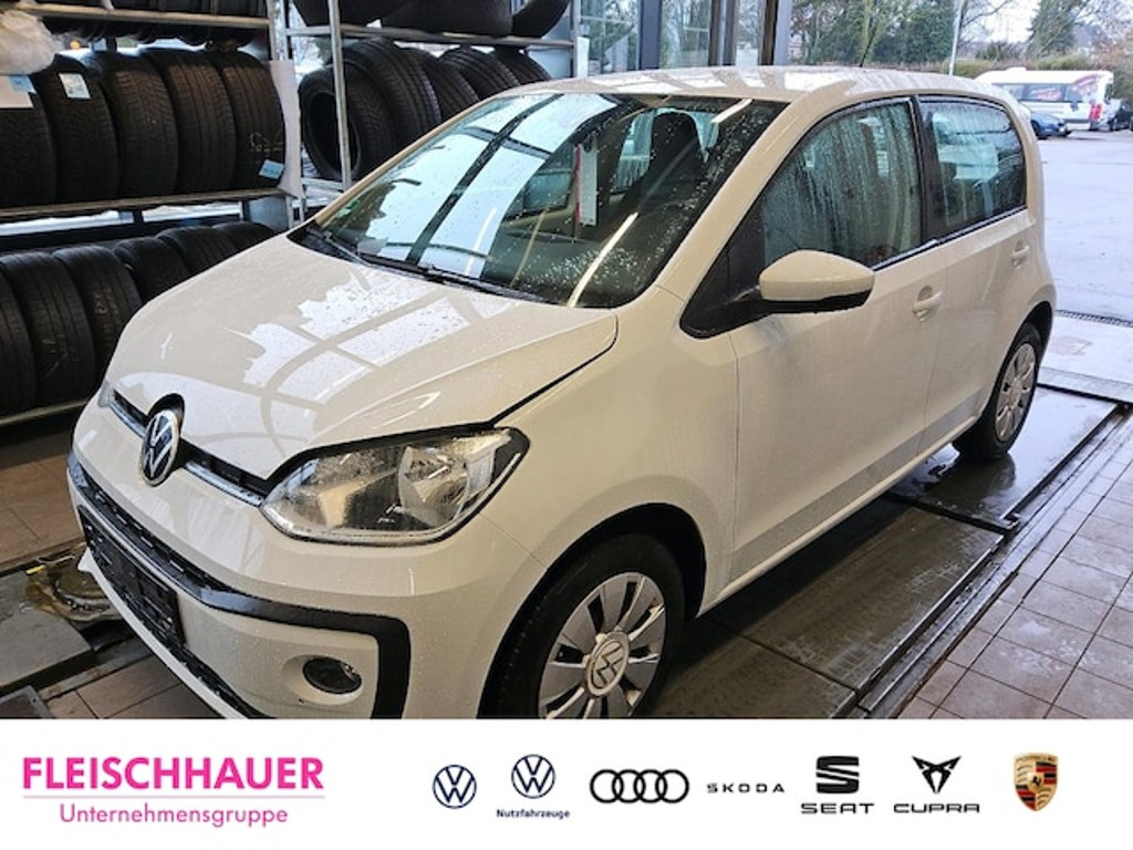 Volkswagen up! 1.0 Klimaautom DAB SHZ Rückfahrkam. Temp PDC Regensensor Winterpaket GA Speedlimiter