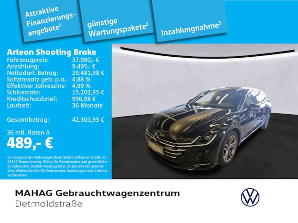 Volkswagen Arteon Shooting Brake R-Line IQ.Drive 2.0 TSI