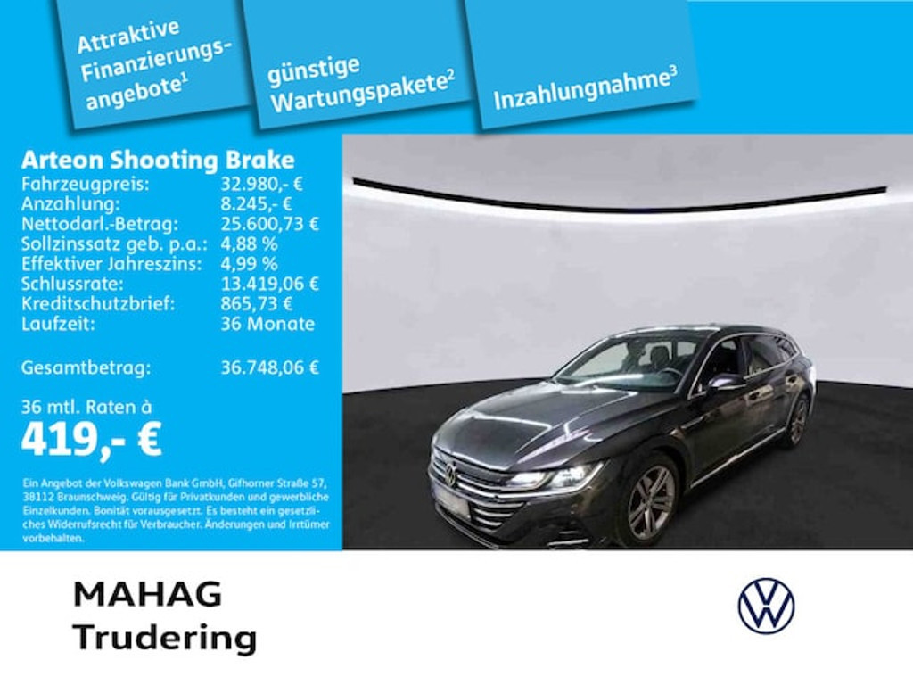 Volkswagen Arteon Shooting Brake R-Line IQ.Drive 2.0 TSI