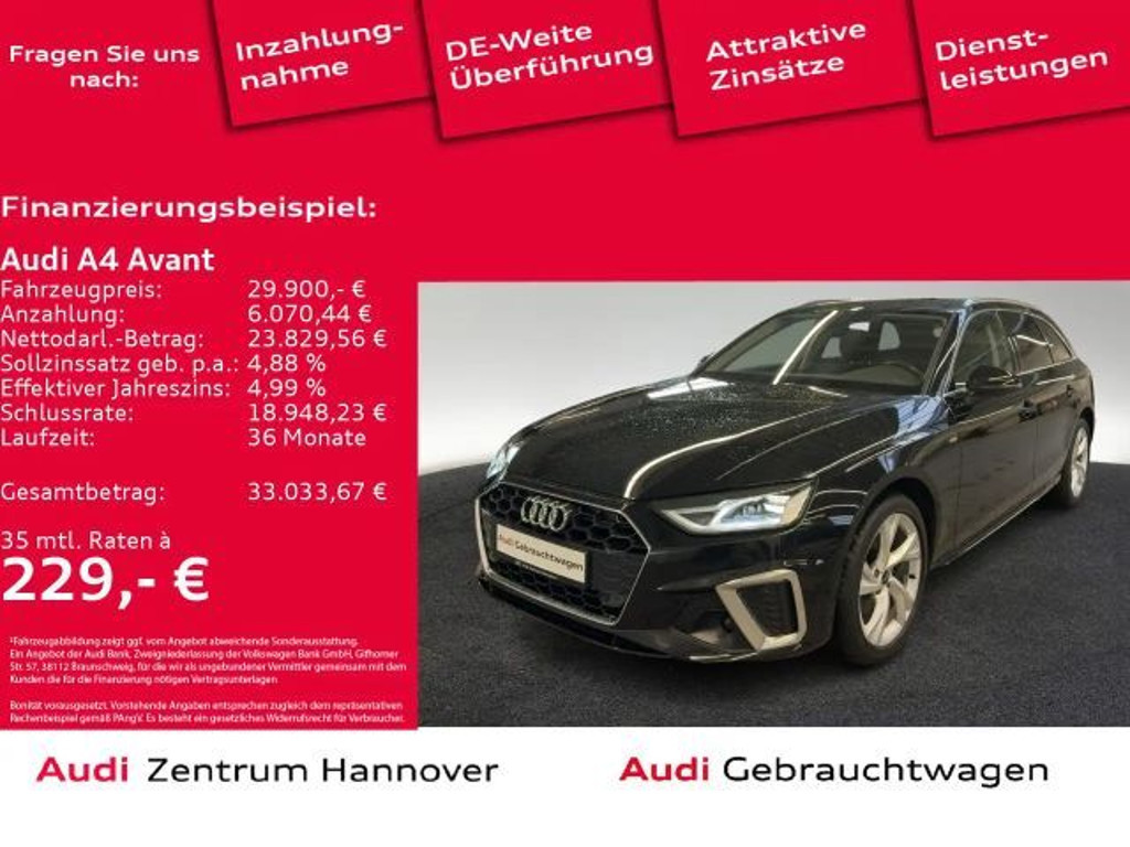 Audi A4 S-Line 35 TDI