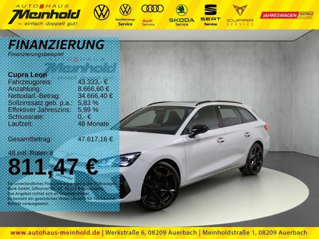 Cupra Leon ST 4Drive 2.0 TSI DSG VZ