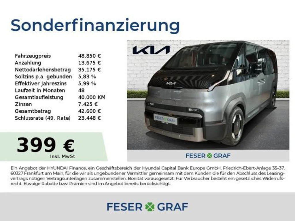 Kia PV5 Passenger 71 kWh