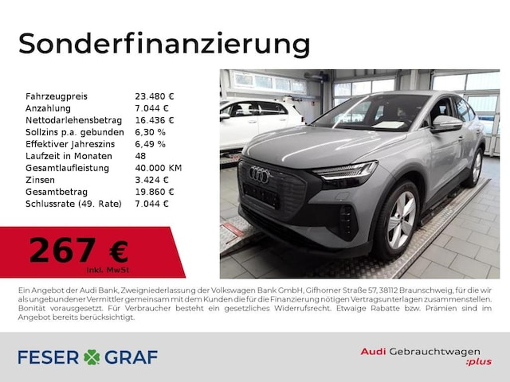 Audi Q4 e-tron Sportback 35