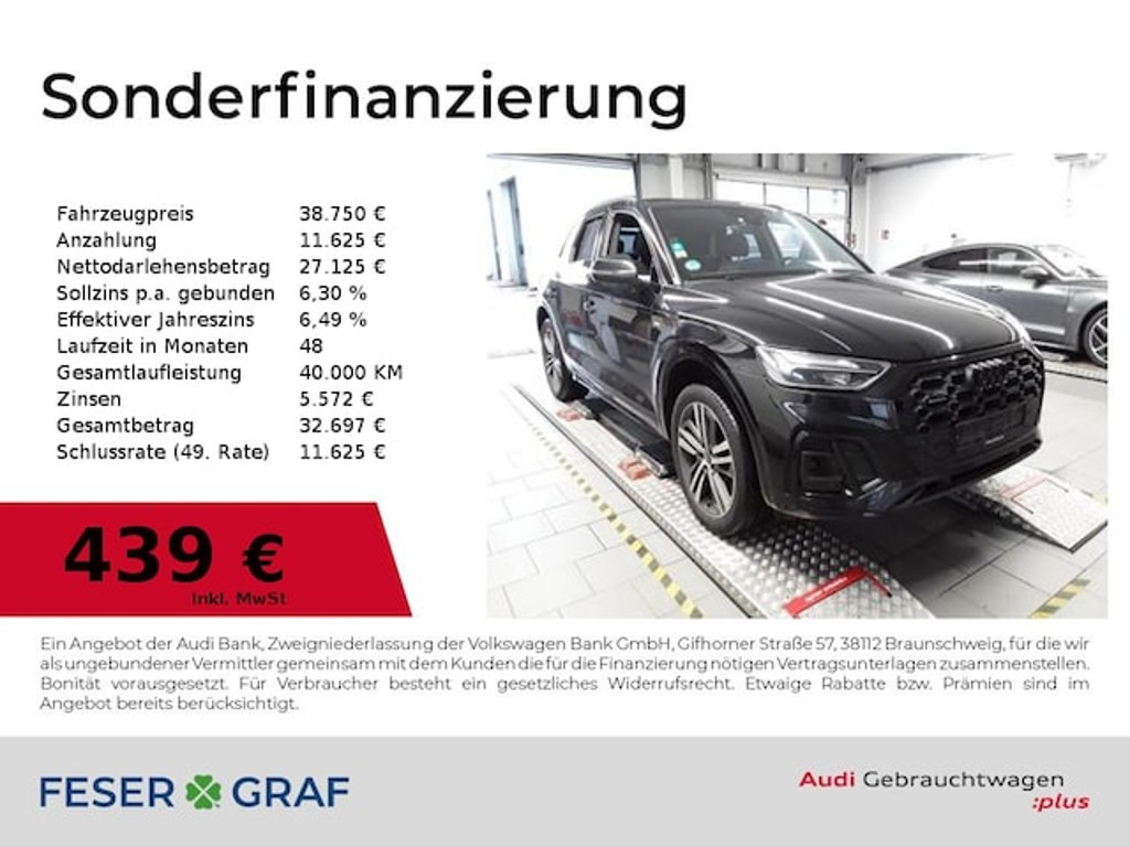 Audi Q5 Quattro S-Line S-Tronic Hybride 55 TFSI