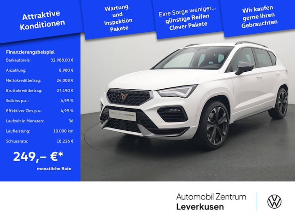 Cupra Ateca NAVI VIRT KAM 360° LEDER DCC LED CARPLA