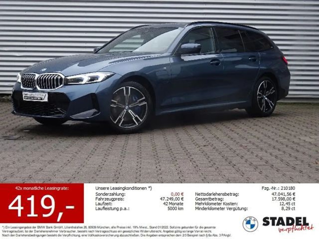 BMW 3 Serie 330 M-Sport xDrive Touring 330e