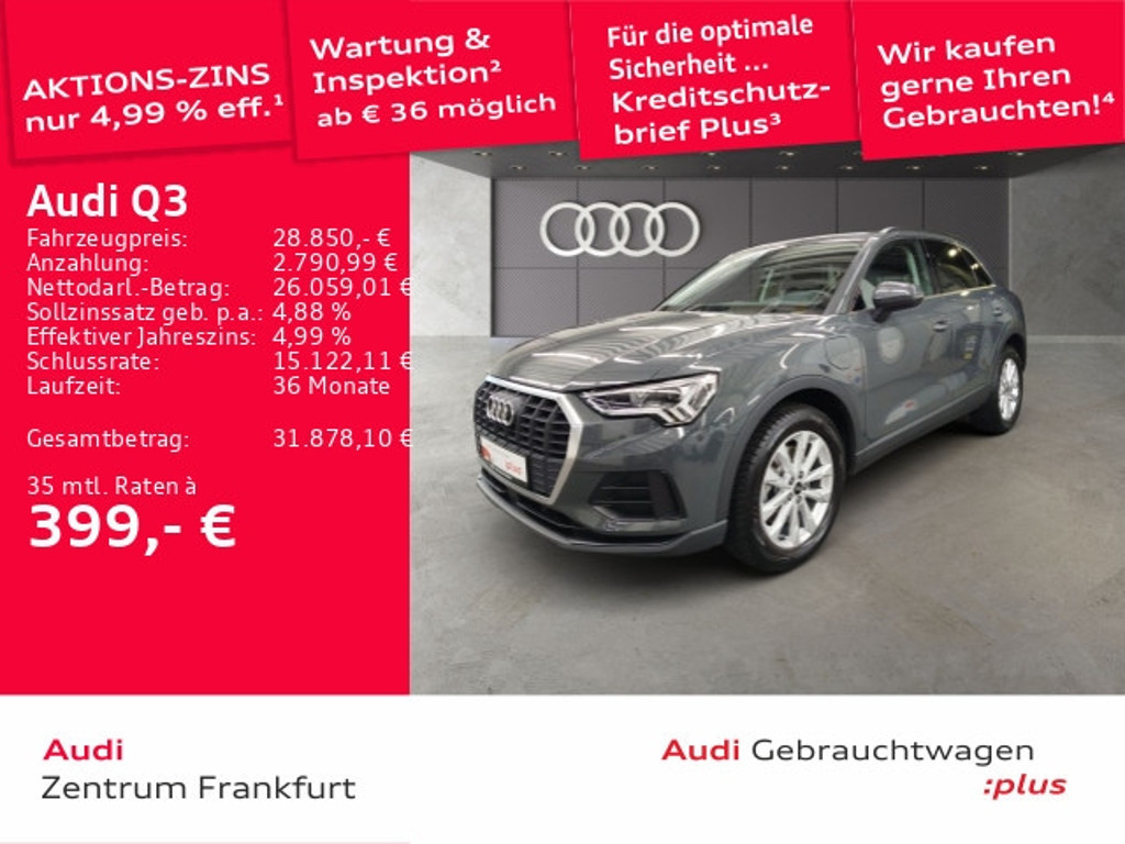 Audi Q3 S-Tronic Hybride 45 TFSI