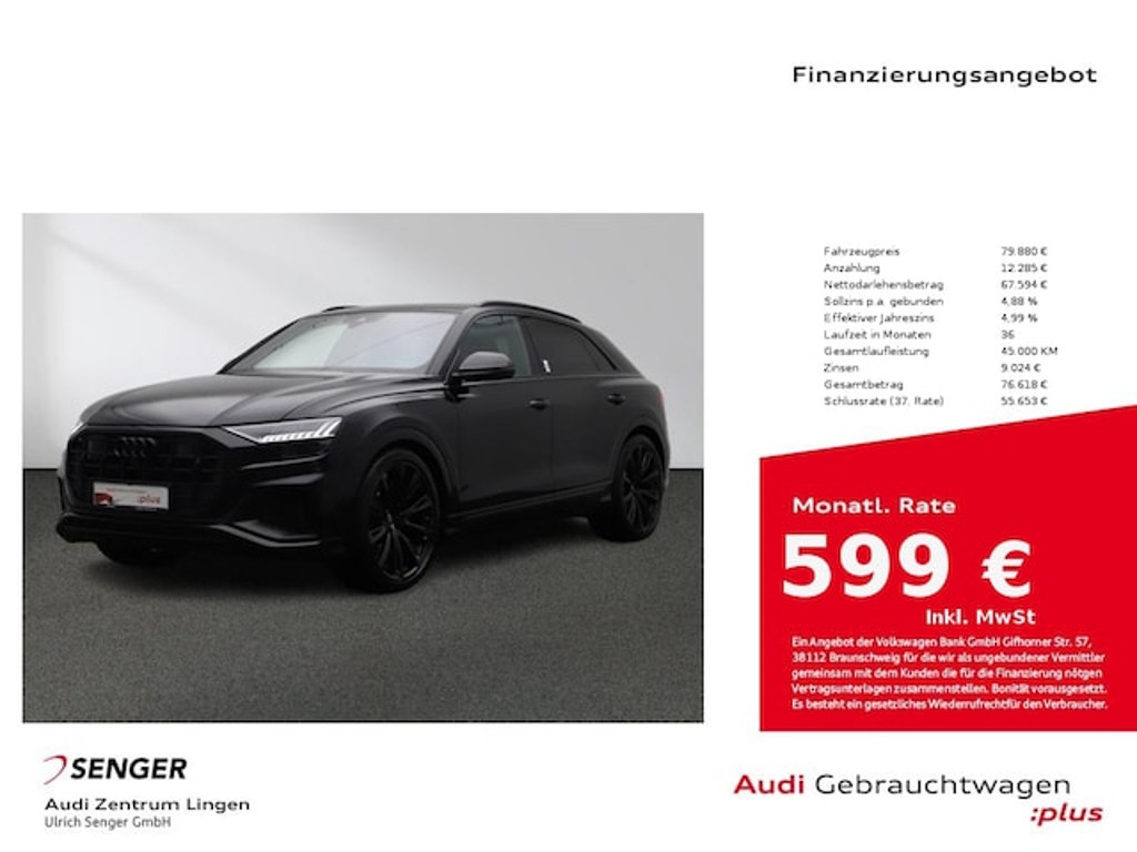 Audi SQ8 Quattro Competition