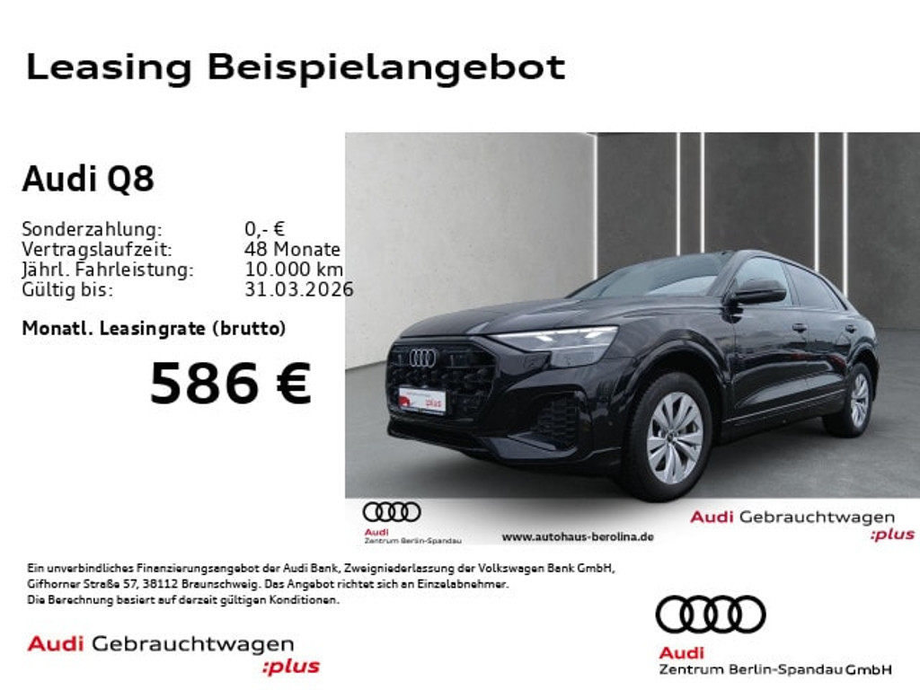 Audi Q8 Quattro 45 TDI