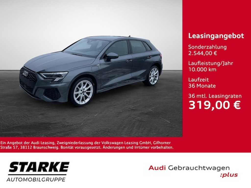 Audi A3 Sportback S-Line S-Tronic Hybride 40 TFSI