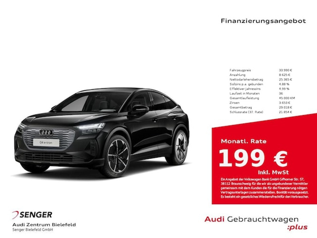 Audi Q4 e-tron Sportback 40