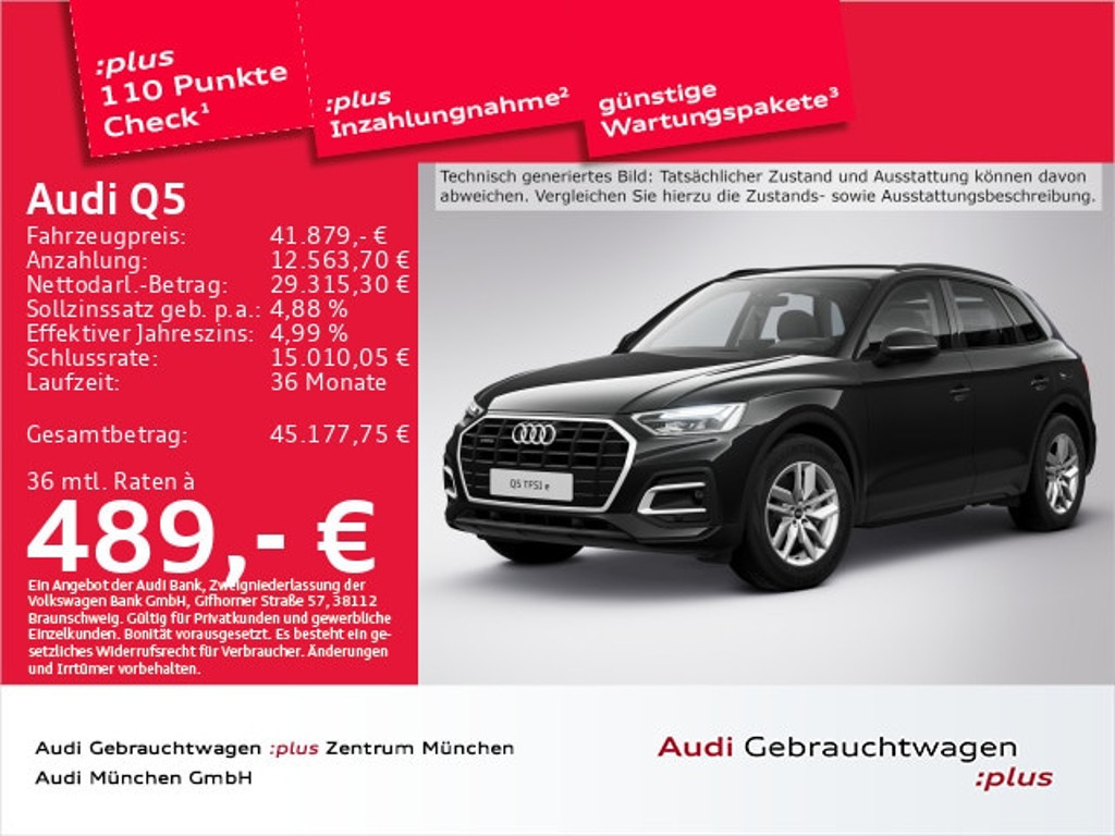 Audi Q5 Quattro S-Tronic Hybride 50 TFSI
