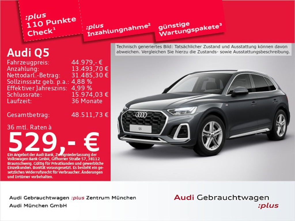 Audi Q5 Quattro S-Tronic 40 TDI